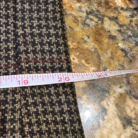 Ermenegildo Zegna for Neiman Marcus Mens 44 Cashmere Brown Houndstooth Blazer - Picture 12 of 14